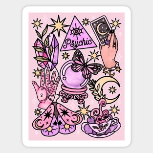 Whimsical Witch Magnet